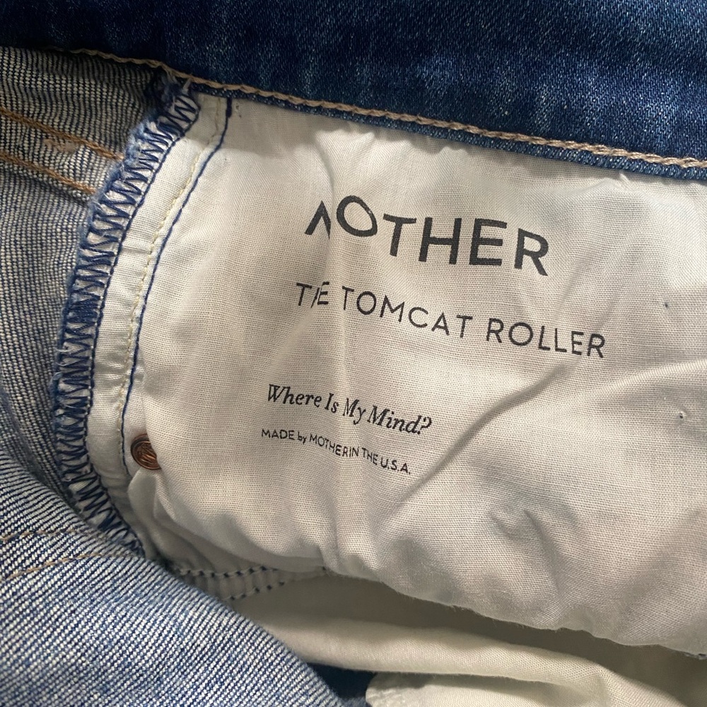 MOTHER Blue Flare & Wide Leg Jeans - Picture 4 of 13